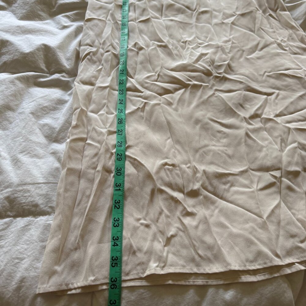 Kamperett Cream Slip Dress - L - Picture 7 of 10